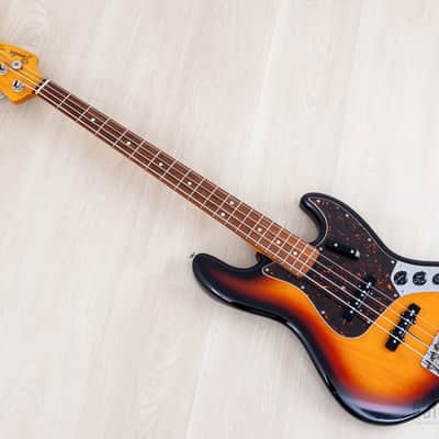 2005 Fender ‘62 Jazz Bass DiMarzio Collection JB62-110DMC Sunburst Lacquer, Japan CIJ image 12