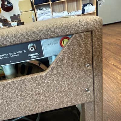 Fender Princeton 6G2 Guitar Combo- 1963 - Brown image 5