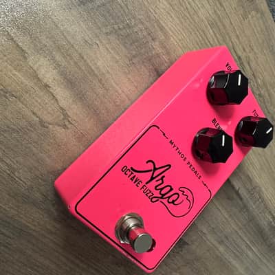 Mythos Pedals Argo Octave Fuzz Limited Edition - CME Exclusive 2022 - Hot Pink image 3