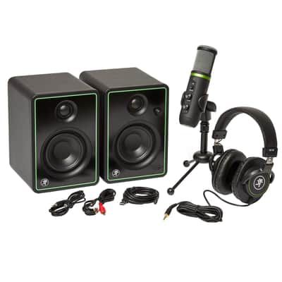 Mackie Creator Bundle with USB Microphone, Monitors, Headphones