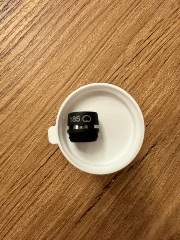 Shure R185B Replacement Cardioid Mic Cartridge 2010s - Black image 1