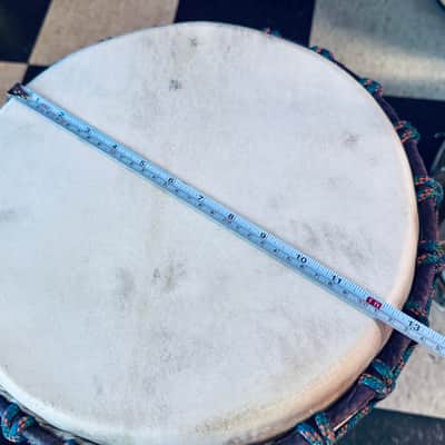 Handmade 12” Djembe drum image 6