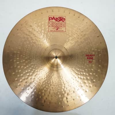 Paiste 2002 20" HEAVY RIDE CYMBAL Current image 1