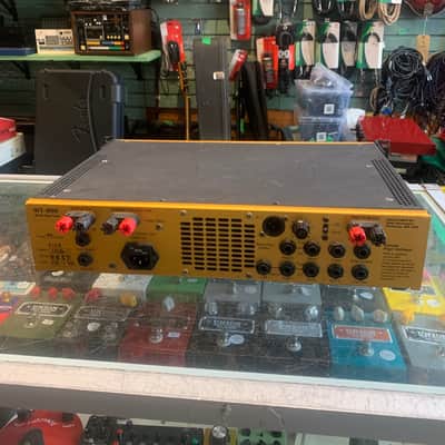 Eden Amplification WT800 Bass Head 1995 - Gold image 4
