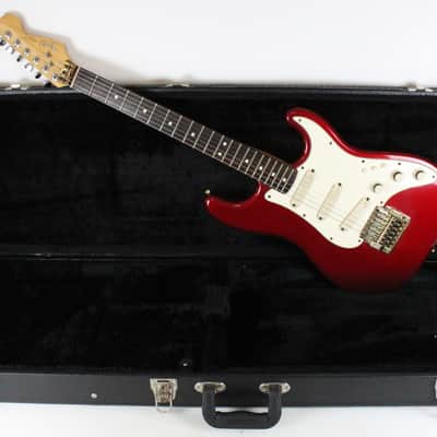 1983 Fender Elite Stratocaster Candy Apple Red ~Kahler Tremolo~ Strat USA E3 Series 1980s