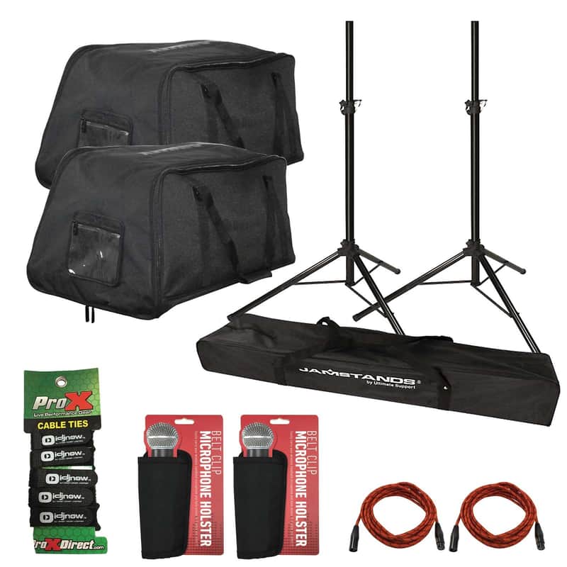 Odyssey BRLSPKSM Redline Pro 12" Speaker Bags Pair + Speaker Accessories image 1