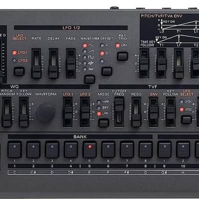 Roland JD-08 Tabletop Sound Module Boutique Synthesizer – Compact, Lightweight, Modern with New Effects and Polyphonic Sequencer