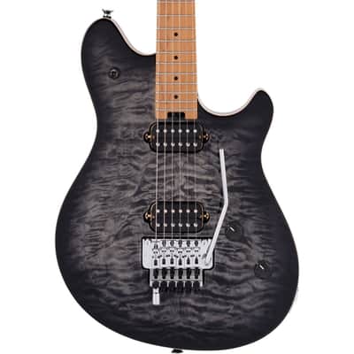 EVH Wolfgang Special QM with Baked Maple Fingerboard - Charcoal Burst image 1