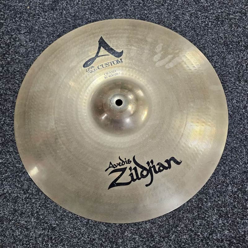 Crash Cymbal 16" Zildjian A Custom USED! RKCAC260626 image 1