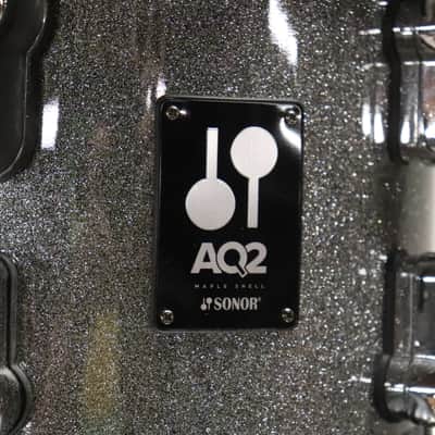 Sonor 3pc Martini Drum Kit Set Titanium Quartz 14/13/8" image 5