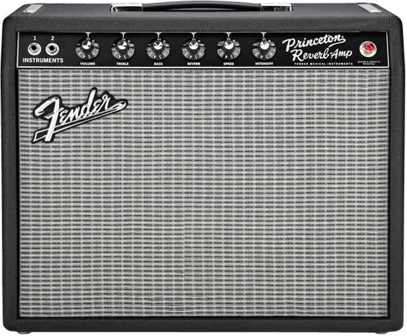 Fender '65 Princeton Reverb 12 Watt 1x10 Vintage Re-Issue Tube Guitar Amplifier image 1