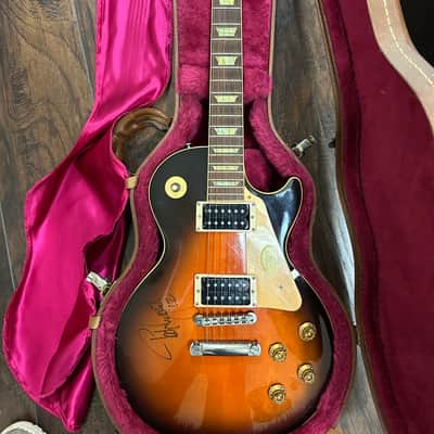 Gibson Les Paul Classic 1990 - 2008 - Honey Burst autographed by Ted nugent image 1