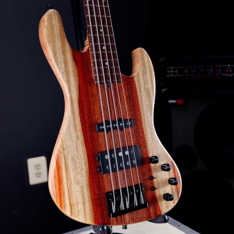 Sadowsky Masterbuilt 21-Fret Standard M/J Bass Limited Edition 2024 5-String - Natural Transparent Satin image 1