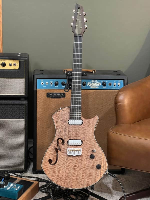Nathan Bradley Guitars Mango Wood Build 2025 image 1