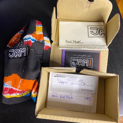 JAM Pedals Red Muck Fuzz 2010s - First edition Hand Painted image 7