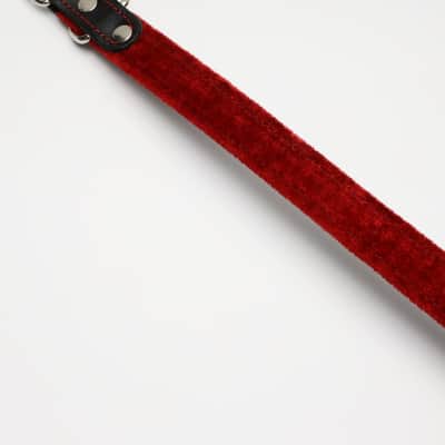 Tarazco Red/Black Red Studded Accordion Shoulder Straps - Premium Comfort and Style image 3