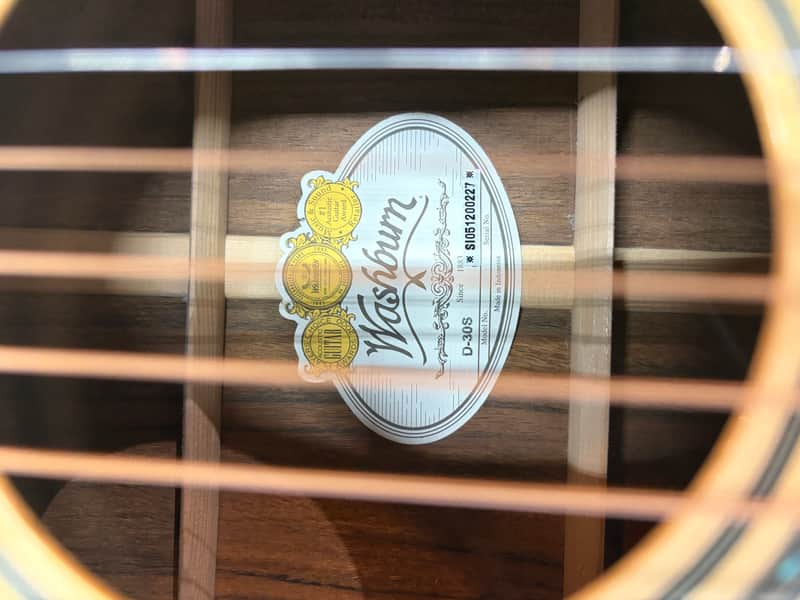 Washburn D-30S acoustic new - gloss image 1