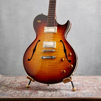 Collings  SoCo 15” Carved Maple Top 2016 - Dark Cherry Burst / Lollar LW Imperials image 4