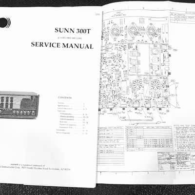 Sunn 300T Bass Amplifier Head image 12