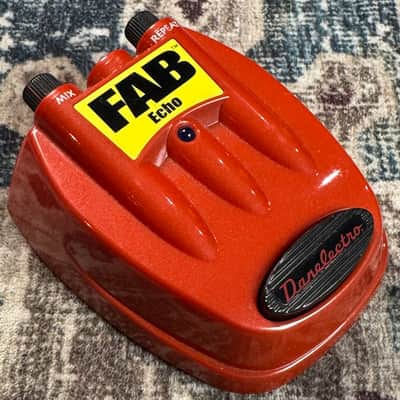 2005 Danelectro Fab Echo Delay Guitar Effect Pedal! image 3