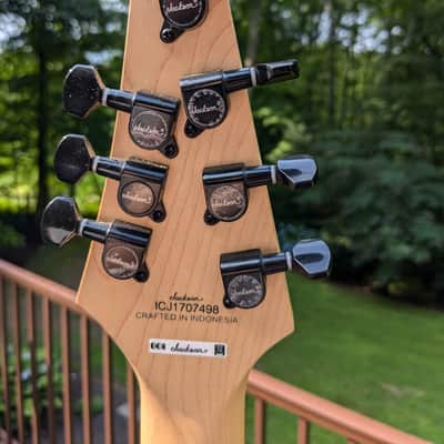 Jackson X Series DKAF7 MS Dinky Archtop - Stained Mahogany image 5