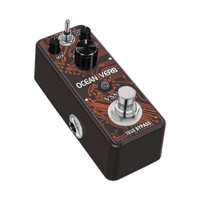 VSN LEF-3800 Digital Reverb Pedal Guitar Ocean Verb Pedal Room Spring Shimmer 3 Modes Wide Range With Storage Of Timbre Pedal--Shipped from Irvine Warehouse in California by USPS image 2
