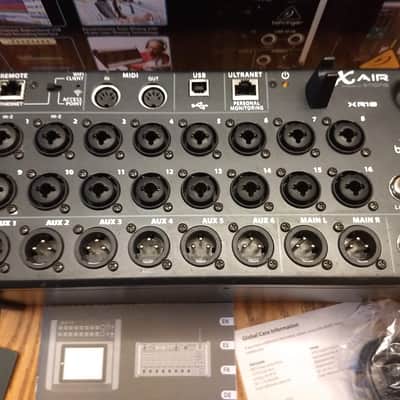 Behringer X Air XR18 Tablet-Controlled Digital Mixer With Tablet, Router, Case image 3