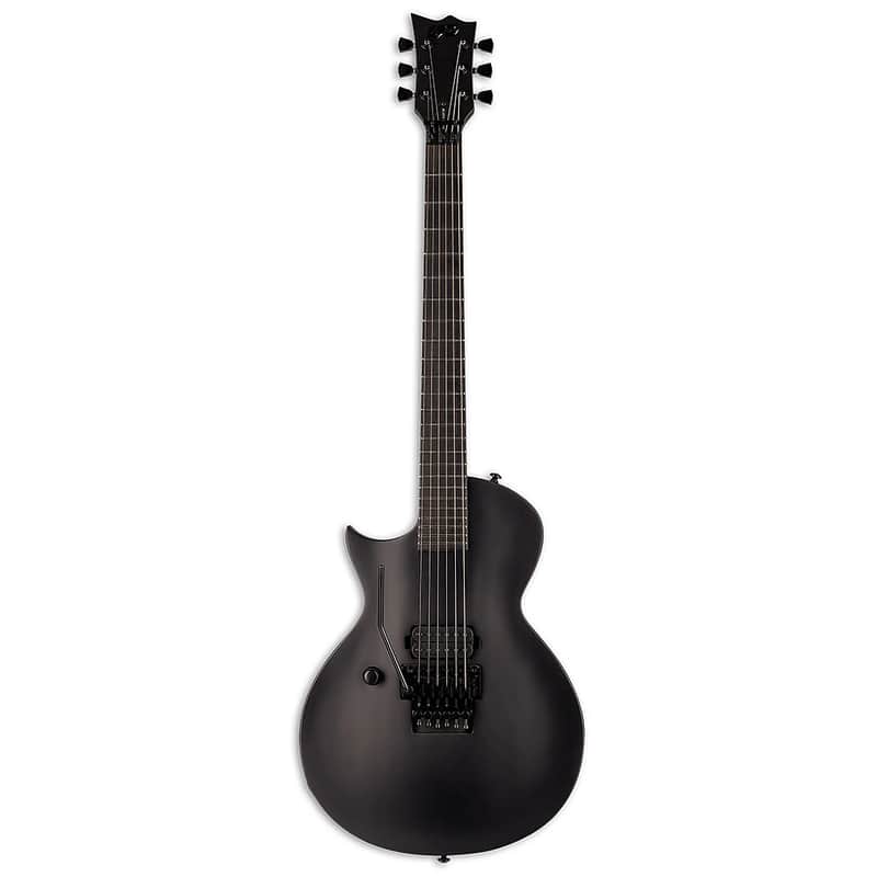 ESP LTD EC-FR Black Metal Left-Handed image 1