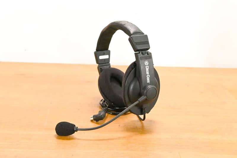 Clear-Com CC-30-MD4 Dual-Ear Intercom Headset with Mini DIN Connector CG01YL1 image 1