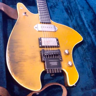 Loic Le Pape Scalar Gold Top (headless one-of-a-kind, stainless steel body) extremely RARE! EU only! image 1