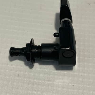 2000's Korean Era Ibanez S & RG Series Black Dual Pin Tuning Pegs Tuners 6 In LIne image 5