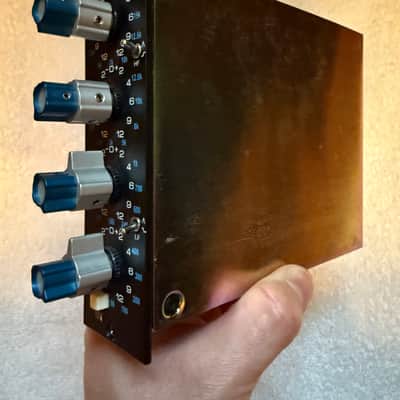 API 550B 500 Series 4-Band Equalizer Modules.  Matched Pair. 1990 - Present - Black image 6