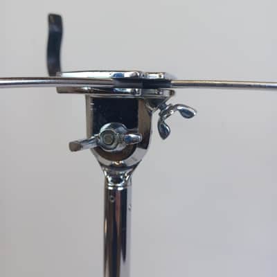 Ludwig WFL Atlas Flat Base Snare Drum Stand#1363 Mickey Mouse Chrome Flush OG50s image 4