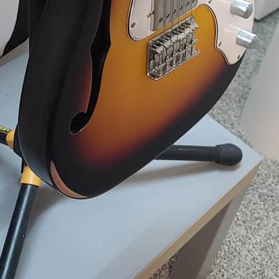 Telecaster Deluxe HH Lightly Aged Relic by AGA 2020s - Vintage Tobacco Sunburst image 5