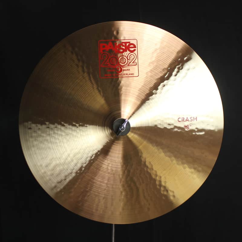 Paiste 18" 2002 Crash - 1466g (video demo) image 1
