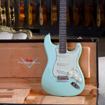 Fender Custom Shop Stratocaster 60 Sonic Blue Sweetwater Exclusive NOS image 2