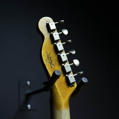 Fender Fender Custom Shop 1951 HS Telecaster - Super Heavy Relic Shell Pink 2024 - Super Heavy Relic Shell Pink image 12
