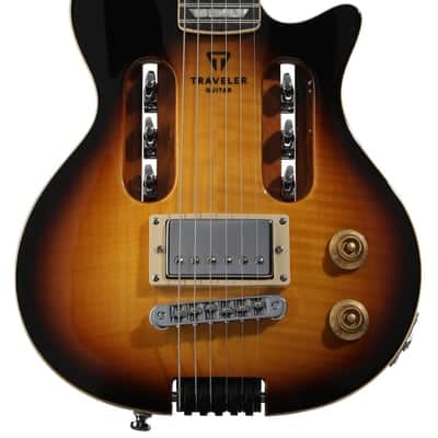 Traveler Guitar EG-1 Deluxe Electric Guitar - Tobacco Burst image 2