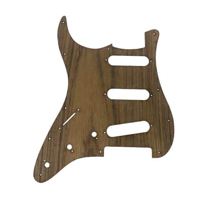Stratocaster Style SSS Electric Guitar Wooden Pickguard image 5