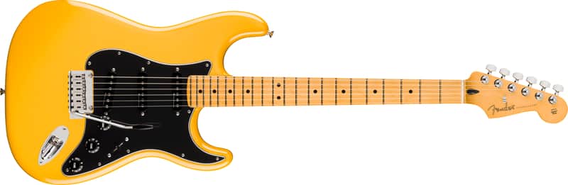 Fender Player II Modified Stratocaster Maple FB Sunshine Yellow with Bag