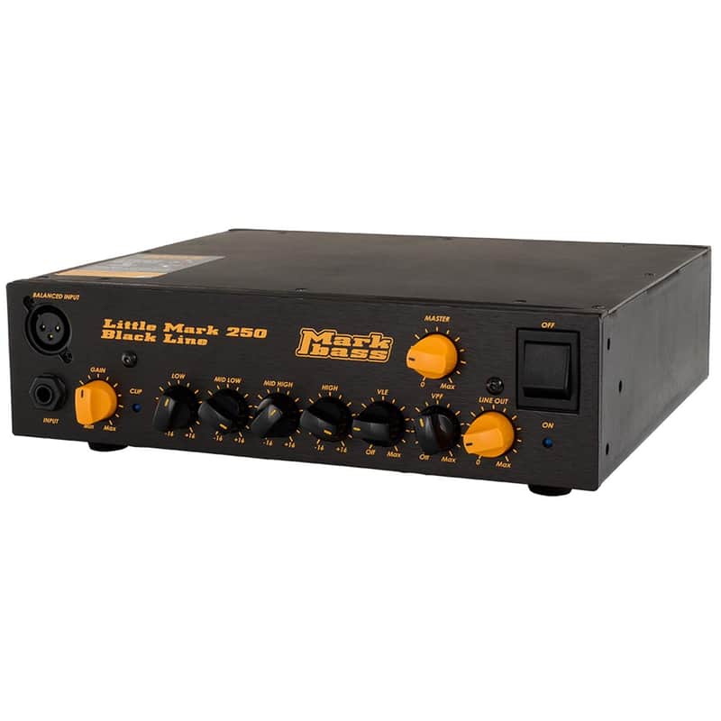 Markbass Little Mark 250 Black Line 250-Watt Bass Amp Head | Reverb