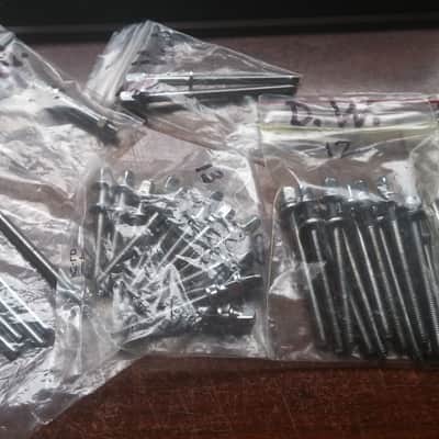 DW True Pitch Tension Rods LARGE LOT / 43 TOM BASS FLOOR SNARE image 2