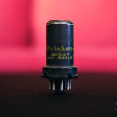 Vintage Westinghouse 6SJ7 Metal - Tests Good image 1