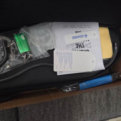 Donner Donner HUSH I EVO2 Acoustic Electric Travel Guitar - sunburst image 6