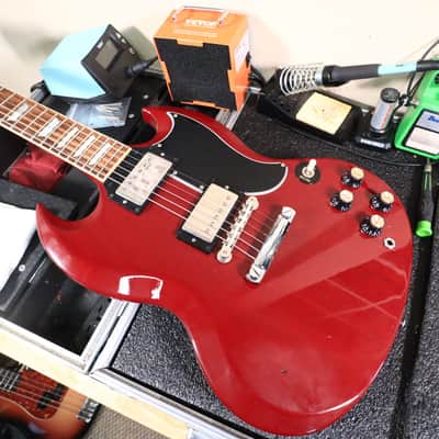 1996 Gibson SG 62' Reissue Les Paul Electric Guitar Heritage Cherry image 17