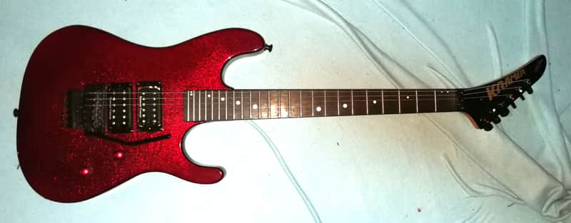 Kramer nightswan 1988-1989 red sparkle image 1