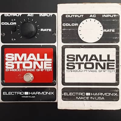 1978 - Boxed Vintage Electro-Harmonix Small Stone EH4800 Phase Shifter V3 1979 - 1982 - Black/Orange - 1982 - Black/Orange image 1