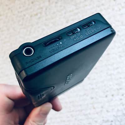KENWOOD CP-K5 Walkman Cassette Player, Excellent Cool Gun Black ! For Display or Repair ! image 8