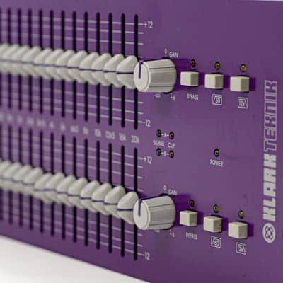 Klark Teknik SQ1G - Dual 30-Band 1/3 Octave Analog Graphic Equalizer image 4