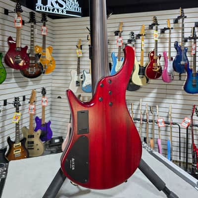 *New - Open Box* Ibanez EHB Ergonomic Headless 5-string Bass Guitar - Stained Wine Red Low Gloss w/Gig Bag #914 image 10
